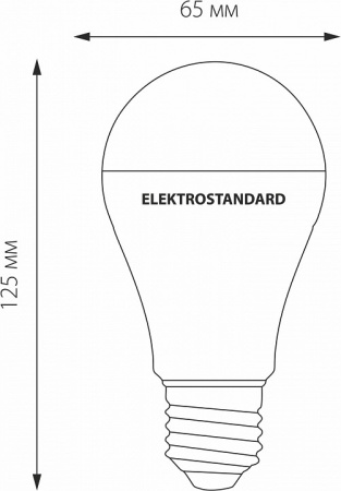 Фото Лампа светодиодная Elektrostandard Classic LED E27 20Вт 4200K a052539