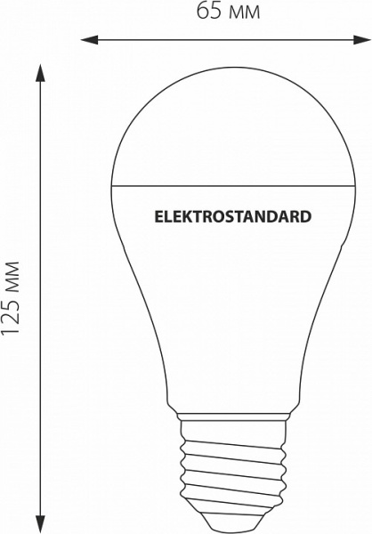 Фото Лампа светодиодная Elektrostandard Classic LED E27 20Вт 4200K a052539