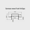Открыть Профиль-держатель Denkirs TR3020 TR3020-AL Фото Профиль-держатель Denkirs TR3020 TR3020-AL