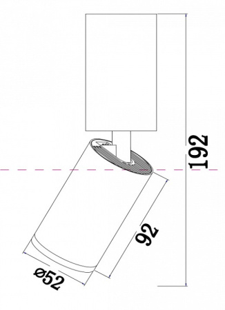 Фото Спот Maytoni Focus S C051CL-01G