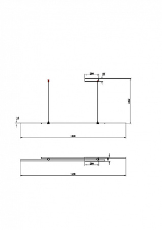 Фото Подвесной светильник Maytoni Halo MOD005PL-L48BSK