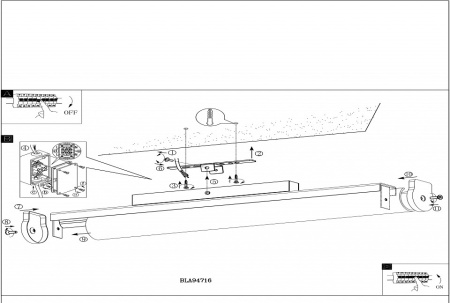 Фото Накладной светильник Eglo Calnova 94716