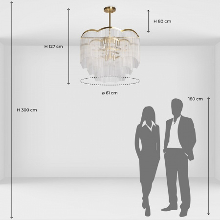 Фото Люстра на штанге MW-Light Лавиния 3 443011409