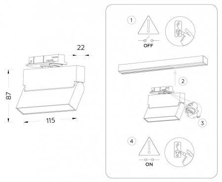 Открыть Светильник на штанге Ambrella Light GL GL6803 Фото Светильник на штанге Ambrella Light GL GL6803
