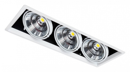 Открыть Встраиваемый светильник Arte Lamp Merga A8450PL-3WH Фото Встраиваемый светильник Arte Lamp Merga A8450PL-3WH