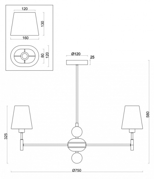 Фото Подвесная люстра Freya Soho FR2028PL-07N