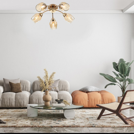 Фото Потолочная люстра Escada Allium 663/5P