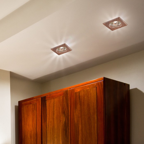 Фото Встраиваемый светильник Novotech Wood 369717