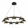 Открыть Подвесная люстра Indigo Traforo 11059/9P Black Фото Подвесная люстра Indigo Traforo 11059/9P Black