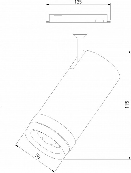 Фото Светильник на штанге Elektrostandard Slim Magnetic a062818