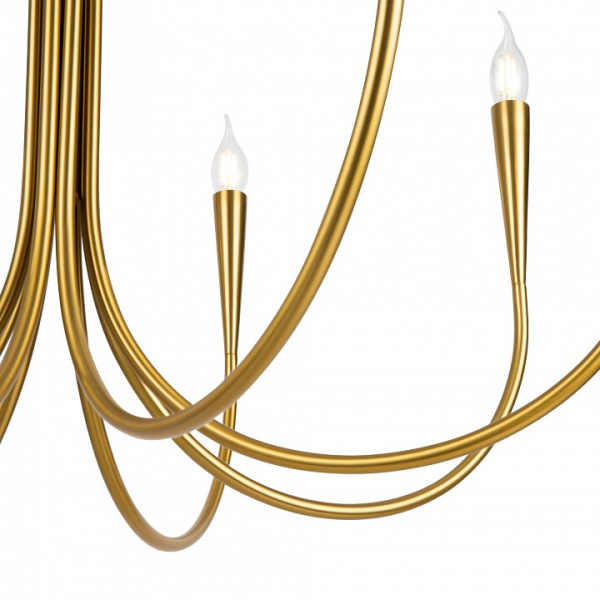 Фото Люстра на штанге Freya Branches FR5253PL-08BS