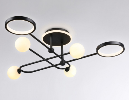 Открыть Люстра на штанге Ambrella Light FL FL66232 Фото Люстра на штанге Ambrella Light FL FL66232