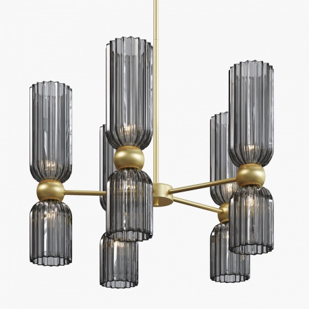 Фото Люстра на штанге Maytoni Antic MOD302PL-10GR