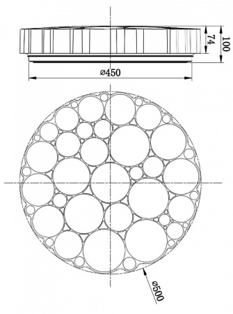 Фото Накладной светильник Freya Marilyn FR6043CL-L72W