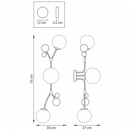 Фото Бра Lightstar Croco 815533
