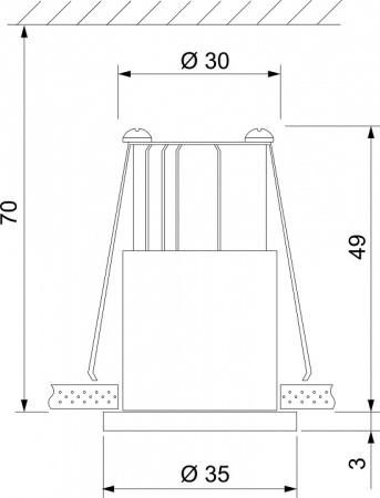 Фото Встраиваемый светильник Elektrostandard 15269/LED a056019