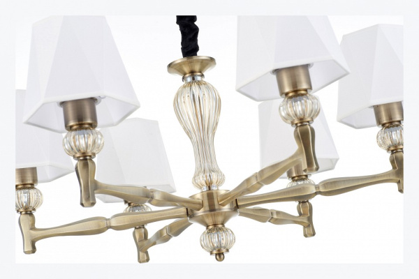 Открыть Подвесная люстра Escada Arcadia 672/6S Brass Фото Подвесная люстра Escada Arcadia 672/6S Brass