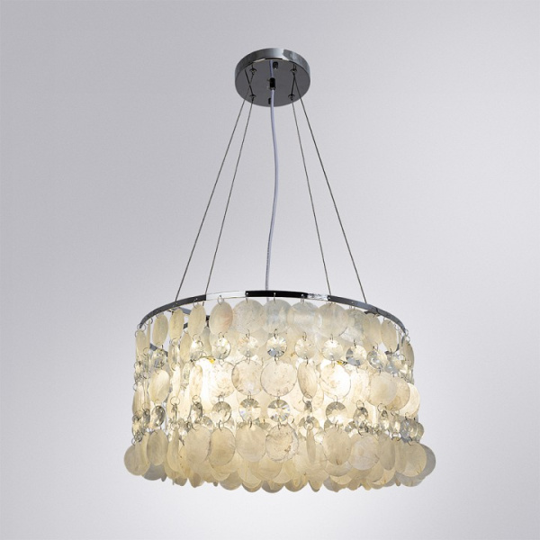Открыть Подвесная люстра Arte Lamp Pipirima A4041SP-5CC Фото Подвесная люстра Arte Lamp Pipirima A4041SP-5CC