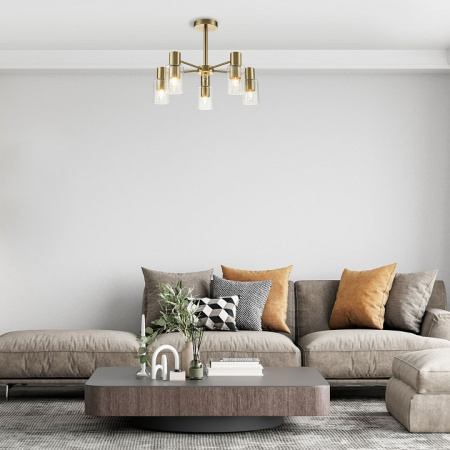 Фото Люстра на штанге Escada Diversity 2120/5P Gold