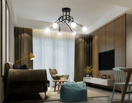 Открыть Люстра на штанге Ambrella Light TR TR80419 Фото Люстра на штанге Ambrella Light TR TR80419