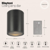 Фото Накладной светильник Maytoni Bar O306CL-L7GF
