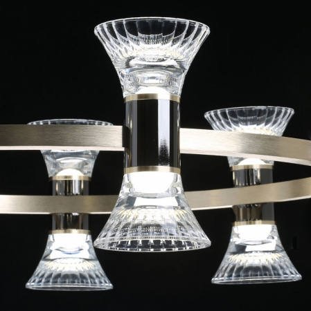 Фото Подвесная люстра DeMarkt Вальтер 551012709