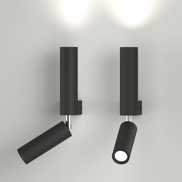 Открыть Бра с подсветкой Eurosvet Pitch 40020/1 LED черный Фото Бра с подсветкой Eurosvet Pitch 40020/1 LED черный
