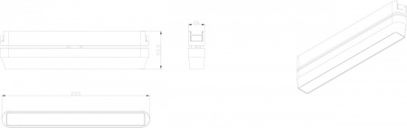 Открыть Накладной светильник Denkirs AIR LINEAR DK5363-BK Фото Накладной светильник Denkirs AIR LINEAR DK5363-BK