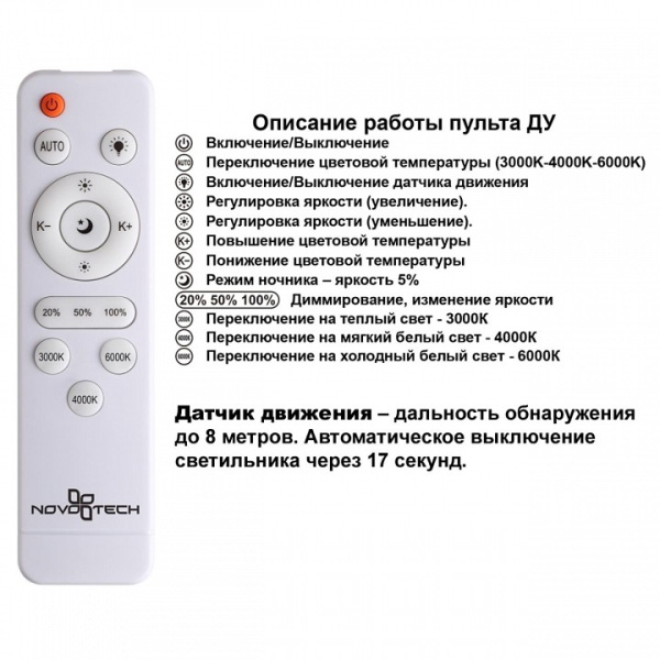 Фото Накладной светильник Novotech Mask 359208