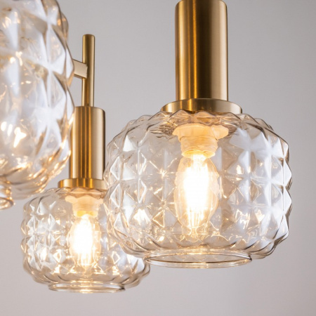 Открыть Люстра на штанге Freya Fero FR5366CL-07BS Фото Люстра на штанге Freya Fero FR5366CL-07BS