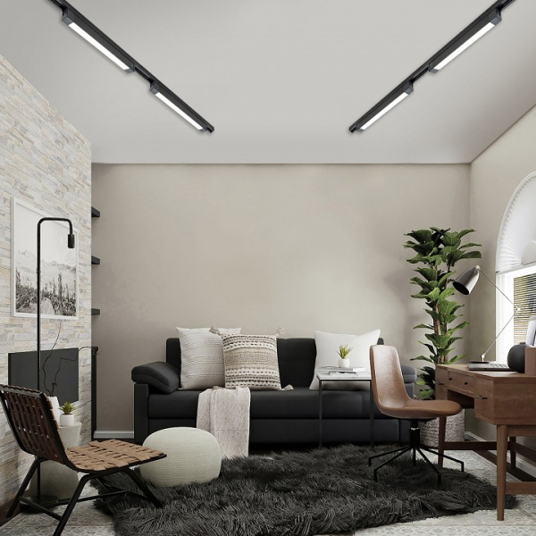 Фото Накладной светильник Escada 20001 20001TRU/02LED SBK