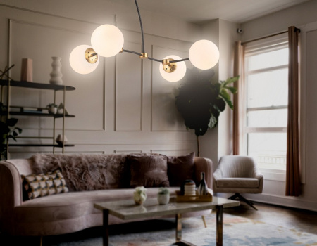 Открыть Люстра на штанге Ambrella Light TR TR2544 Фото Люстра на штанге Ambrella Light TR TR2544