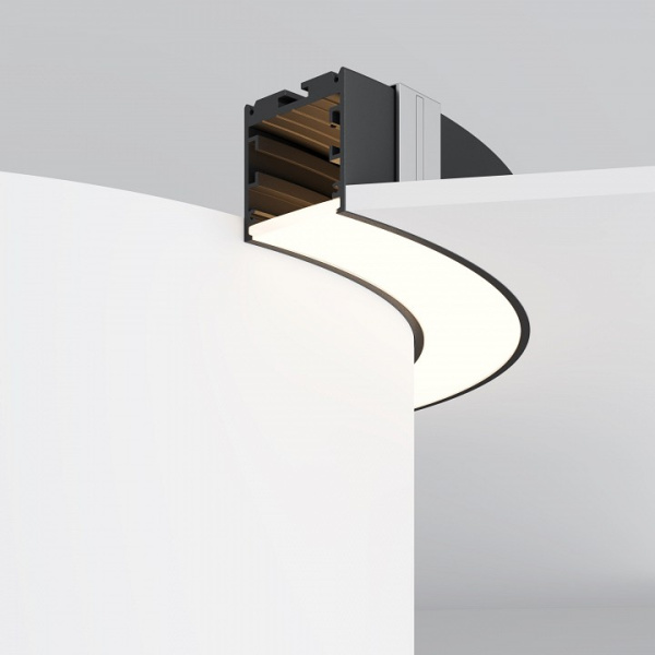 Фото Профиль накладной Maytoni Led strip ALM-3535R-B-D-90°-0.3M