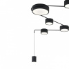 Открыть Потолочная люстра Indigo Modulo 14028/7С Black Фото Потолочная люстра Indigo Modulo 14028/7С Black