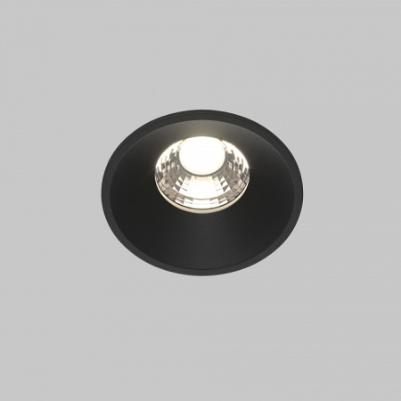 Фото Встраиваемый светильник Maytoni Round DL058-7W4K-B