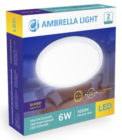 Открыть Встраиваемый светильник Ambrella Light DLR DLR301 Фото Встраиваемый светильник Ambrella Light DLR DLR301
