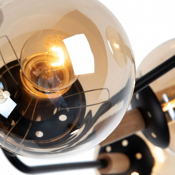 Фото Люстра на штанге Arte Lamp Oxford A2716PL-8BK