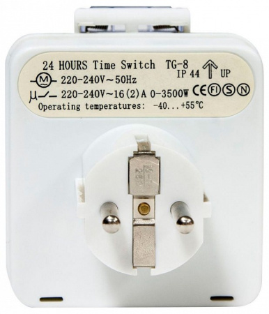 Фото Розетка с таймером Feron TM31 23204