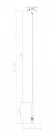 Фото Подвесной светильник Freya Izza FR4008PL-01BBS