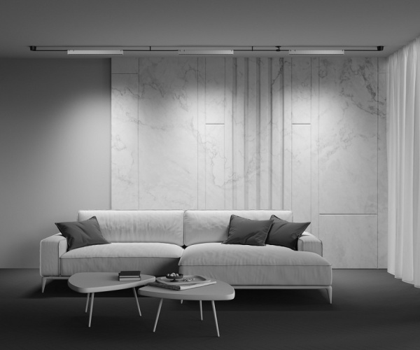 Фото Накладной светильник Maytoni Points TR128B-24W3K-M-W