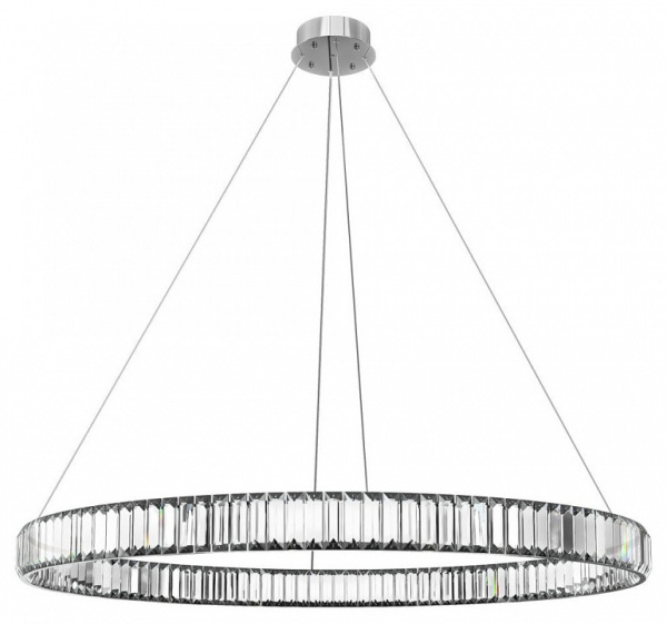 Открыть Подвесной светильник Loft it Crystal Ring 10135/1000 Chrome Фото Подвесной светильник Loft it Crystal Ring 10135/1000 Chrome