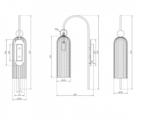 Открыть Бра Maytoni Antic MOD302WL-01CG Фото Бра Maytoni Antic MOD302WL-01CG