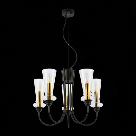 Открыть Подвесная люстра EVOLUCE Rammo SLE112403-05 Фото Подвесная люстра EVOLUCE Rammo SLE112403-05