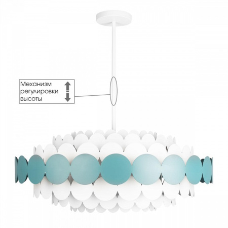 Фото Люстра на штанге Loft it Juicy 10310/M Blue