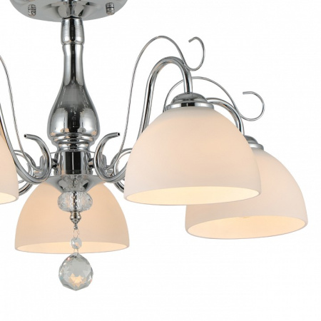 Фото Люстра на штанге Escada Essay 1149/5P Chrome