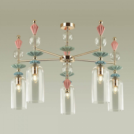 Фото Потолочная люстра Odeon Light Bizet 4855/5C