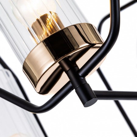 Открыть Люстра на штанге Arte Lamp Celaeno A7004PL-5BK Фото Люстра на штанге Arte Lamp Celaeno A7004PL-5BK