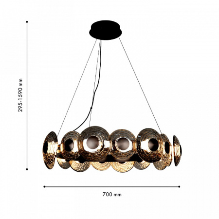 Фото Подвесная люстра Favourite Claros 4642-16P