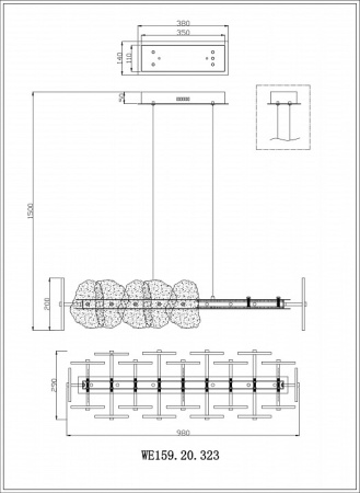 Фото Подвесной светильник Wertmark Nicola WE159.20.323