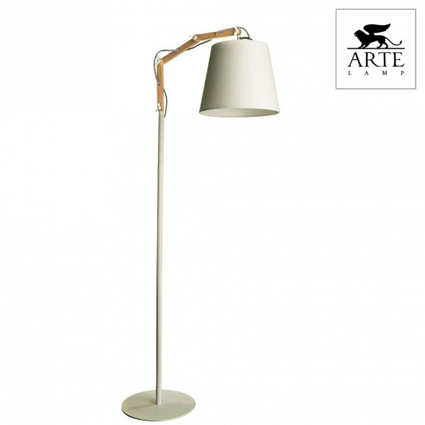 Открыть Торшер Arte Lamp Pinocchio A5700PN-1WH Фото Торшер Arte Lamp Pinocchio A5700PN-1WH